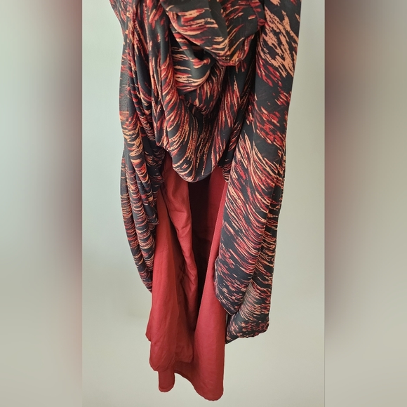 ASOS Junarose Maxi Dress Sheer overlay with Thin Straps - Picture 3 of 9